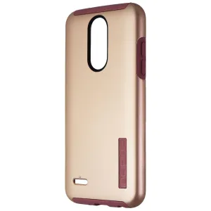 Incipio DualPro Case for LG Tribute Dynasty/Aristo 2 - Pink/Iridescent Rose Gold