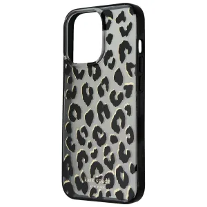 Kate Spade Defensive Hardshell Case for iPhone 13 Pro - City Leopard Black